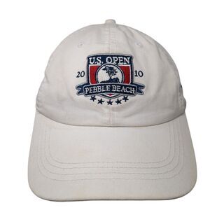 U.S. Open Pebble Beach Strapback Hat White One Size Ahead Extreme